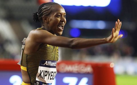 Faith Kipyegon explains reason behind her nickname 'smiling destroyer'