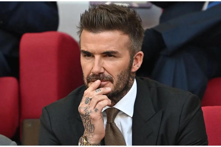 Manchester United legend David Beckham.