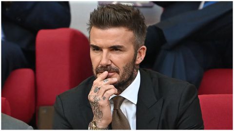 What a guy - Man City icon starstruck after surprise visit from David Beckham