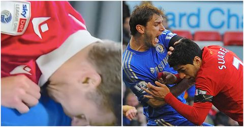 Luis Suarez 2.0? Watch Paul Mullin’s alleged bite that has sparked controversy