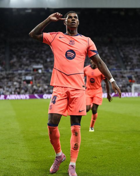 Barcelona star Marcus Rashford scored | IMAGO