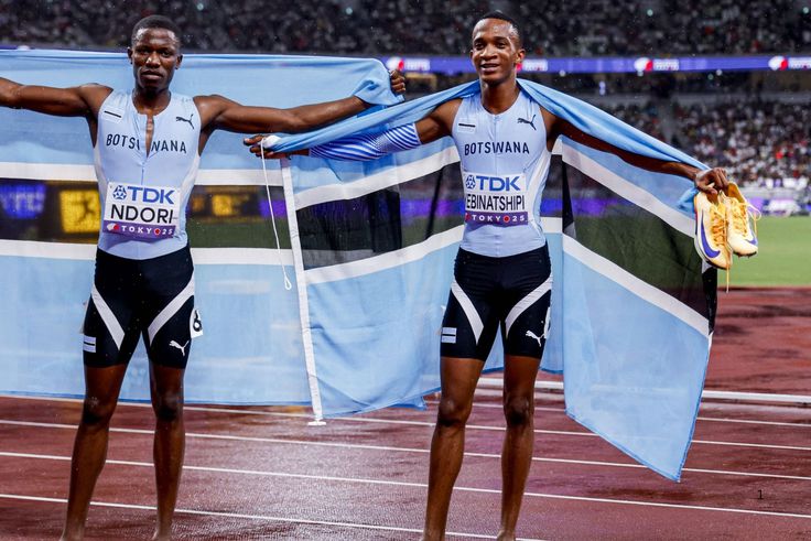 History for Botswana as Busang Collen Kebinatshipi and Bayapo Ndori Claim Gold and Bronze in 400m in Tokyo