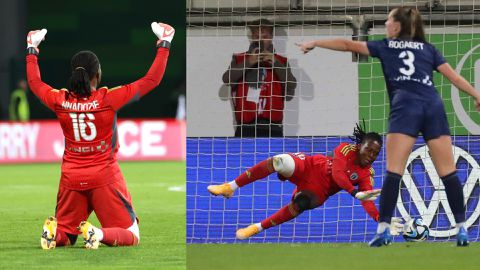 Nnadozie better than Uzoho: Super Falcons star saves penalty, leads Paris FC to Champions League