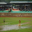 Shabana's home Gusii Stadium Drenched after heavy downpour. Photo credit || Courtesy