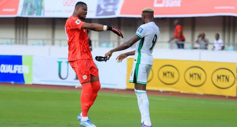 ‘I never fake care’ — Nwabali sends cryptic message to Osimhen on Instagram