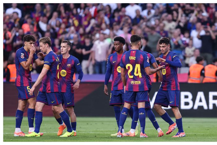 Flick to miss El Clasico as Blaugrana leave it late