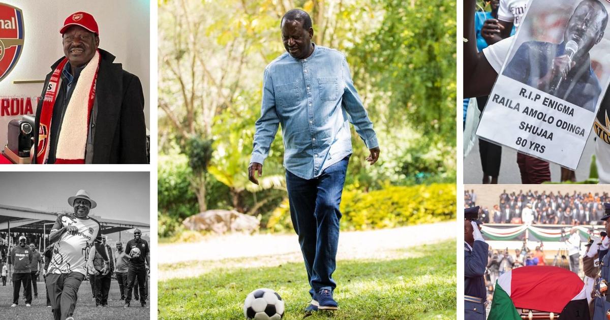 Raila Odinga: 5 Ways ‘Baba’ Turned Football into Force for Peace ...