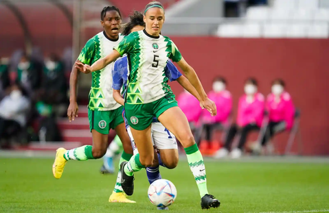 “I identify as mixed not white" - Super Falcons defender Plumptre says