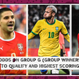 Bet9ja Odds (Group winners, Team to qualify, and highest scoring team)- GROUP G