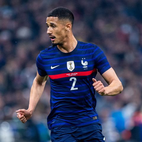 William Saliba in action for France