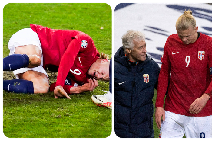 Haaland's injury a worry for Man City