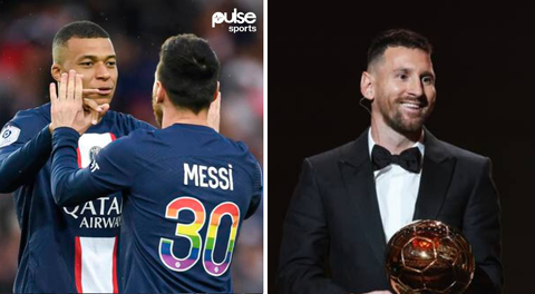 ‘The greatest had to win the Ballon d’Or’ — Mbappe believes Messi deserved the 2023 award