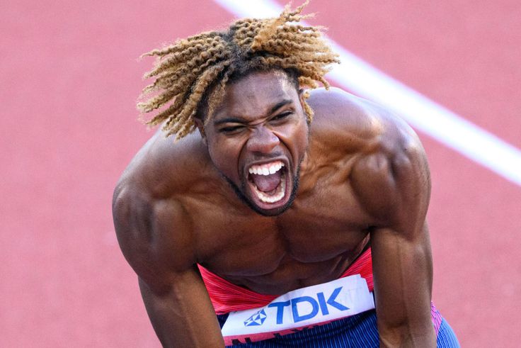 Noah Lyles’ career hat-tricks turn him ‘superstitious’