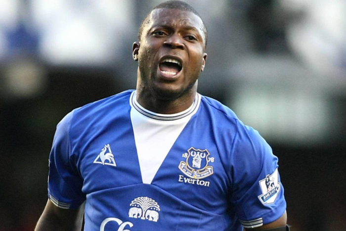 Super Eagles legend Yakubu Aiyegbeni in action for Everton || Image credit: Imago