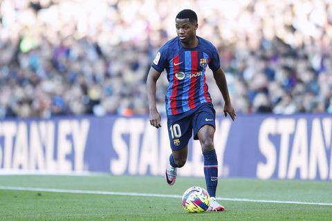 Ansu Fati, during his Barcelona days || Credit: Imago