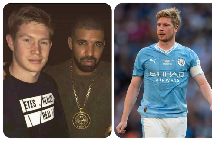 De Bruyne denies helping Drake