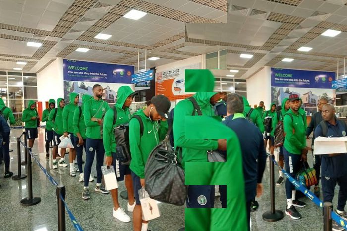 the Super Eagles' delegation to the 2026 FIFA World Cup African qualification series Day 2 matchup versus the Warriors of Zimbabwe arrived in Rwanda, Zimbabwe's adopted country. X/Super Eagles