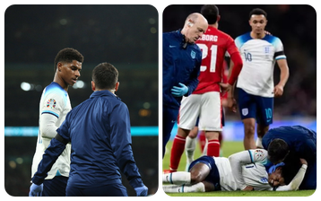 Gareth Southgate gives update on Marcus Rashford injury after limping off against Malta