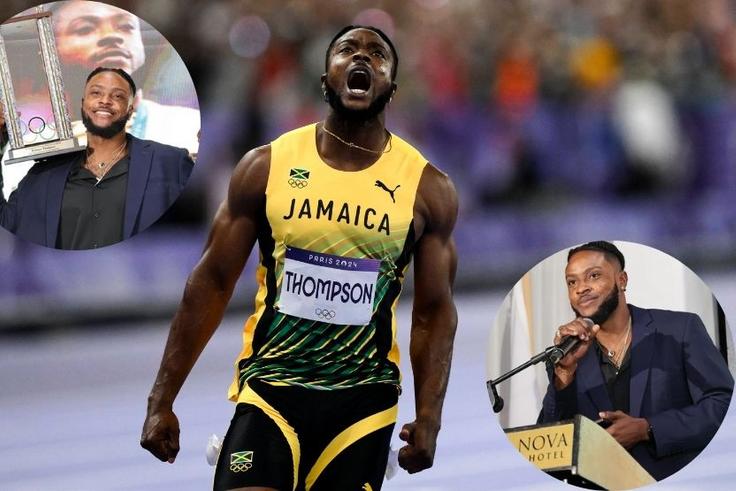 'Olympic salute'- Kishane Thompson brags as he receives major honour & cash reward in Jamaica