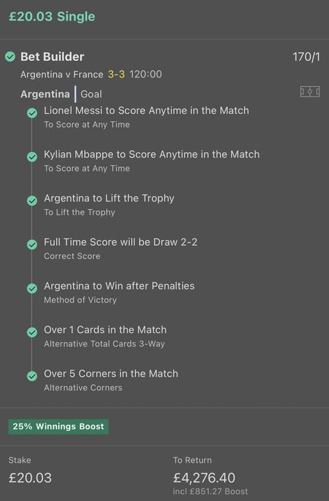 Lineker loyalty rewarded, as World Cup accumulator pays out