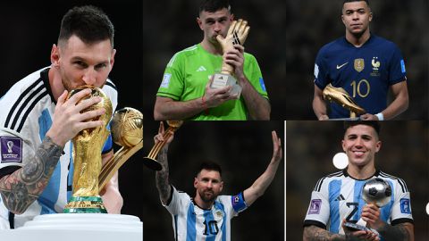 Messi beats Mbappe to World Cup Golden Ball award