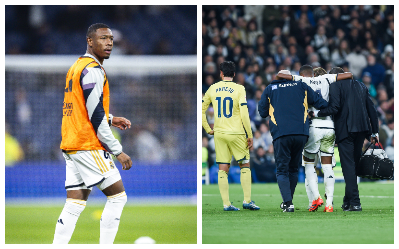 David Alaba suffers horrific ACL injury as Real Madrid injury list ...