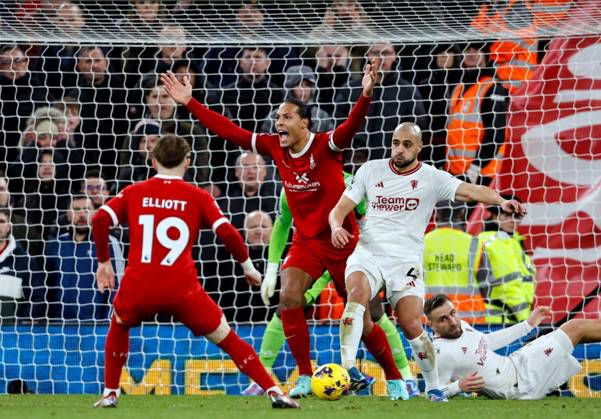 Liverpool Vs Manchester United: Van Dijk Believes Manchester United Are ...