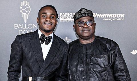 Lookman and his dad || X