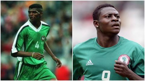 Ex-Tottenham star relives debut against 'almighty' Super Eagles icons Nwankwo Kanu, Obafemi at 15