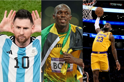 Greatest sports figures since 2000: Where does Lionel Messi, Lebron James, Usain Bolt, and other sports stars rank?