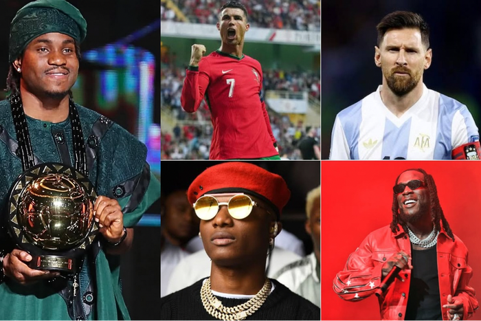 Ademola Lookman: African best settles GOAT debate between Ronaldo Messi, Wizkid and Burnaboy