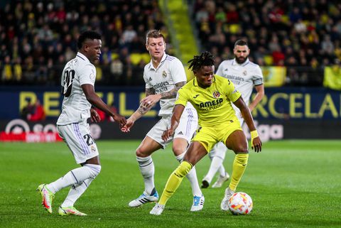 Chukwueze dazzles and scores for Villarreal in Copa Del Rey defeat to Real Madrid