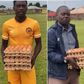 Zambian player receives 5 crates of eggs as Man of the match award