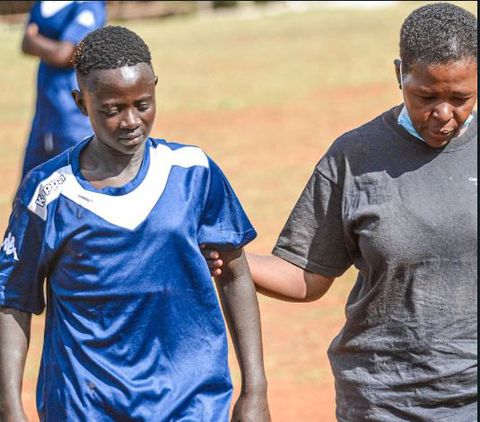Ex-Trans Nzoia Falcons player in dire need of support after nasty knee injury during governor's tournament