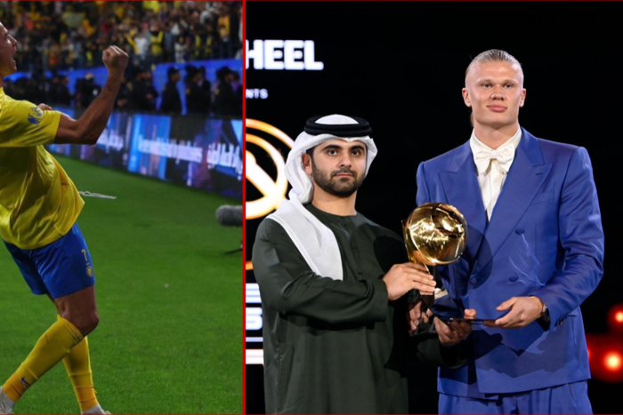 Cristiano Ronaldo talks about edging Haaland || Image credit: Imago