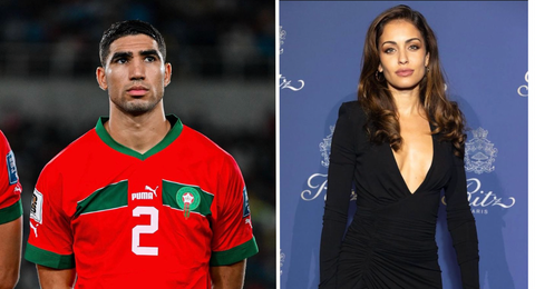 Achraf Hakimi: Moroccan star becomes 2nd most followed African footballer months after famous divorce saga