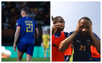 AFCON 2023: Another Uzoho? Watch Bebe score Mozambique's goalkeeper from the centre circle