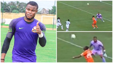 [WATCH]: Nigeria's Nwabali wins CAF's save of the day with stunner against Ivory Coast