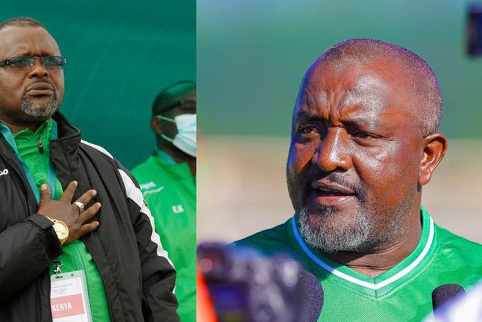 Harambee Stars. Kenya National Football team.  Benni McCarthy. Francis Kimanzi. Jacob Ghost Mulee.