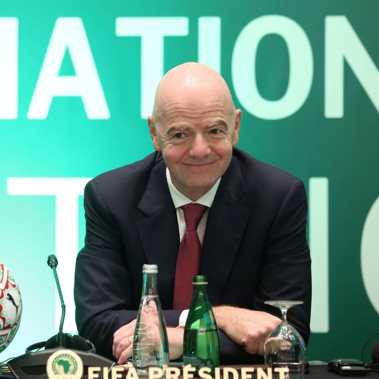 FIFA President Gianni Infantino is not happy with what happened in the AFCON 2025 final.