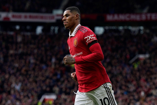Manchester United forward Marcus Rashford