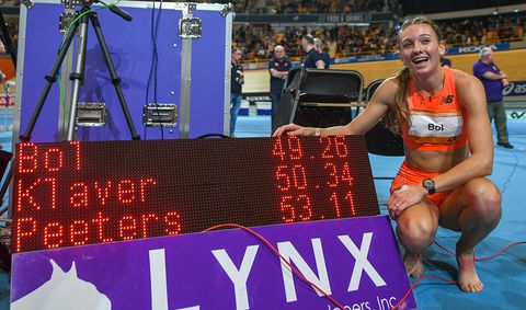 Femke Bol obliterates 41-year-old 400m indoor World Record