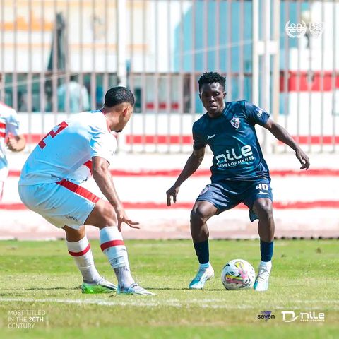 Travis Mutyaba set for competitive debut with Zamalek