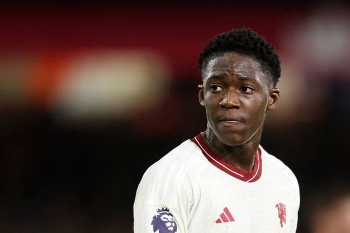 Manchester United youngster Kobbie Mainoo |   Imago