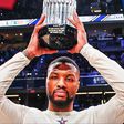 Damian Lillard wins Kobe Bryant MVP award as Giannis Antetokounmpo leads East to a 211-186 win against West in 2024 NBA All-Star Game.