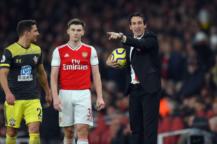 Kieran Tierney played under Unai Emery at Arsenal || Image credit: imago