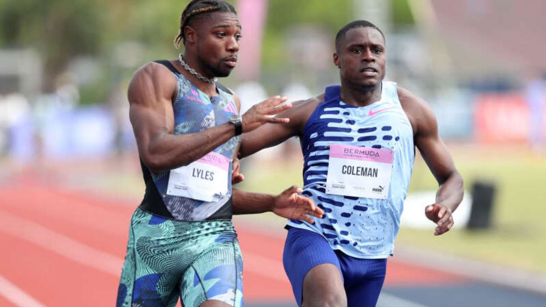 Noah Lyles opens up on how competing against Christian Coleman helped ...