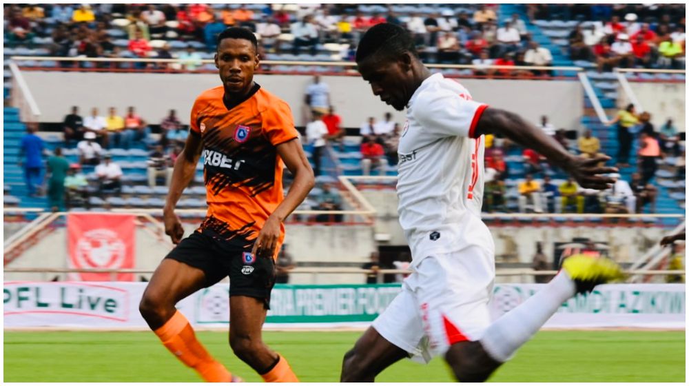 Puskas-worthy Strike Settles Rangers Vs Akwa United NPFL Thriller ...