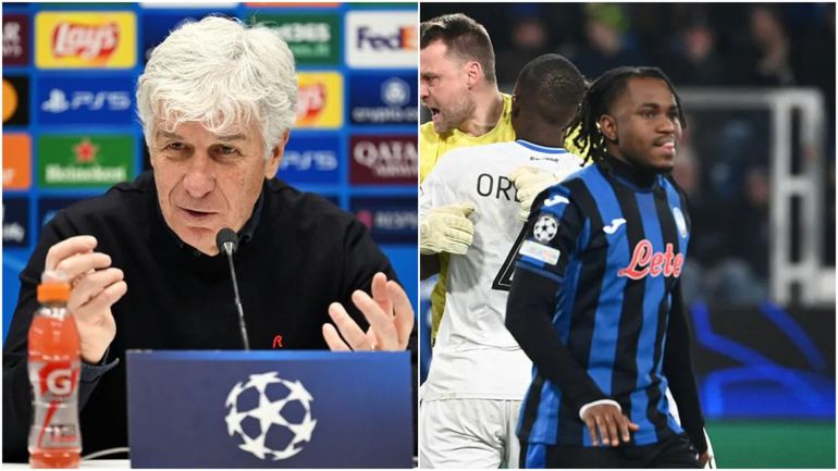 Gian Piero Gasperini not holding back after Ademola Lookman's penalty miss
