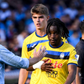 Gian Piero Gasperini, head coach of Atalanta BC, with Ademola Lookman and Charles De Ketelaere || iMAGE CREDIT: iMAGO
